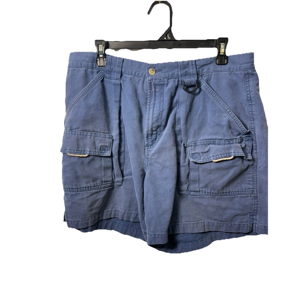 Columbia Blue Cargo Shorts Men's Size Large‎